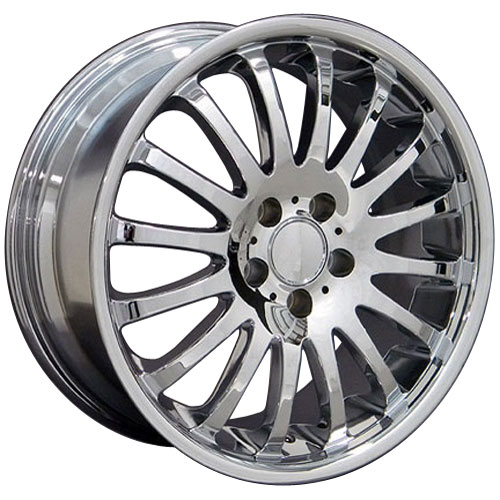 18" Replica Wheel fits Mercedes, Benz C, Class,  MB12 Chrome 18x8