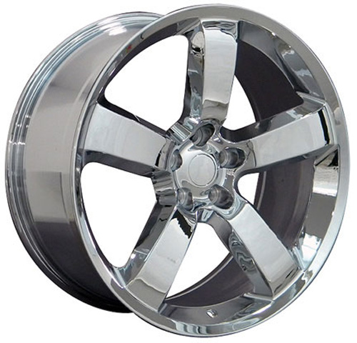 20" Replica Wheel fits Dodge Charger,  DG04 Chrome 20x9