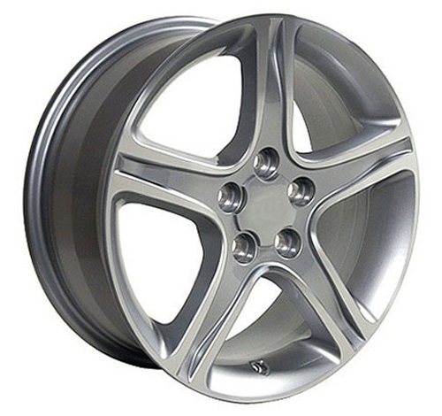 17" Replica Wheel fits Lexus IS,  LX01 Silver Machined 17x7