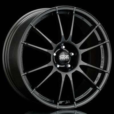 OZ Wheels Ultraleggera HLT Corvette C6 19x8.5 / 20x11 Black Finish