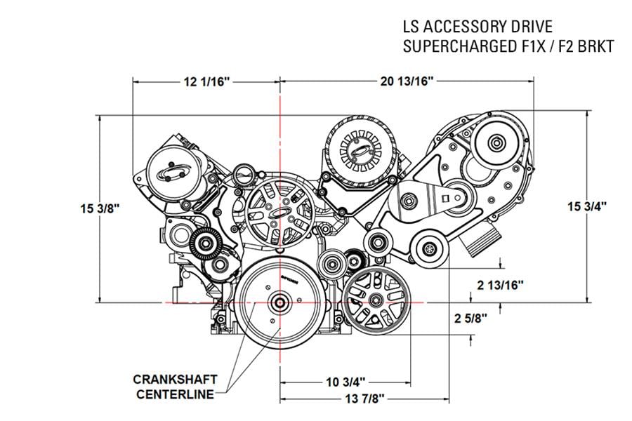 ProCharger Superchargers, Centrifugal Style Kits 1LS400-F1X-I