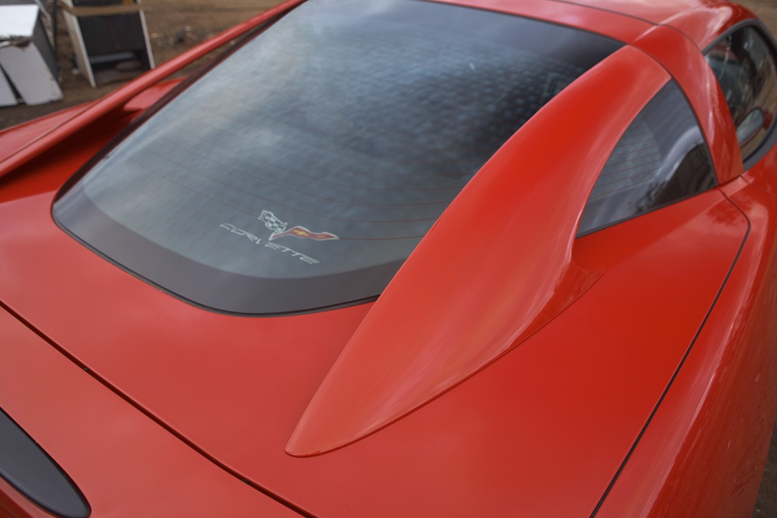 C6, Z06 & ZR1 Corvette Rear Window Side Louvers