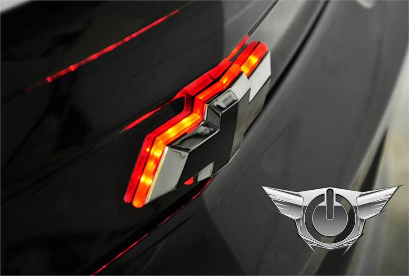 2010-2024 Chevrolet Camaro Custom LED Lighted Rear Bowtie Emblem