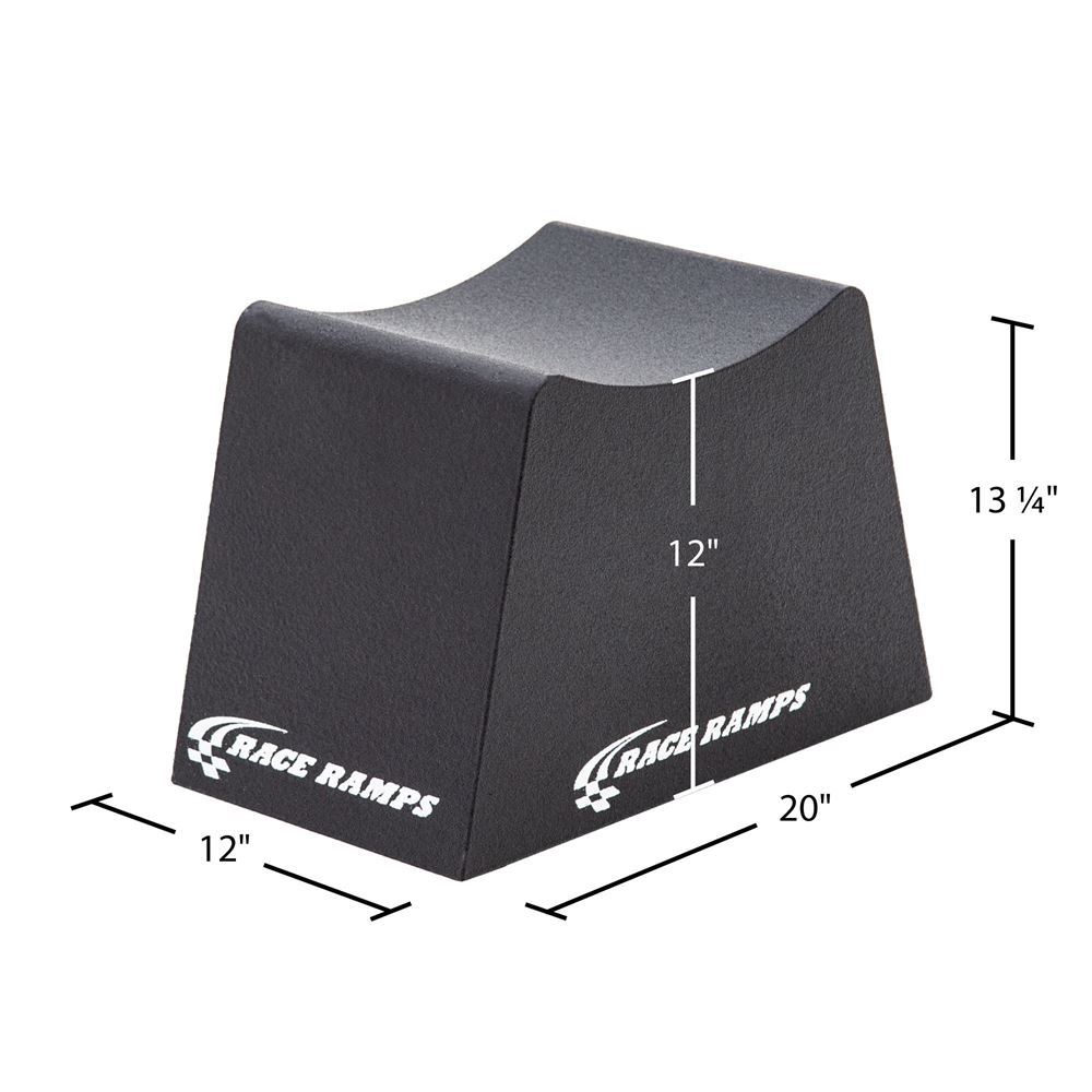 Race Ramps, Show Cribs for Car Display - 12" Lift Height  Pair