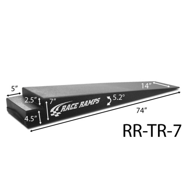 Race Ramps 7" Trailer Ramps, Trailer Ramps help get low ground clearance vehicles onto trailers, Pair