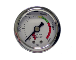 Nitrous Outlet Nitrous Pressure Gauge, Gauge with or w/o Manifolds