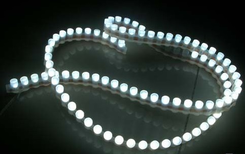 Universal 12 Volt Light Flexible Silicone Bullet 96 LED Light Strips, 39 in. long