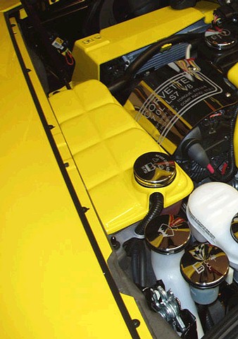 C6 Corvette Smoothie Surge Tank Cover 2005-2007