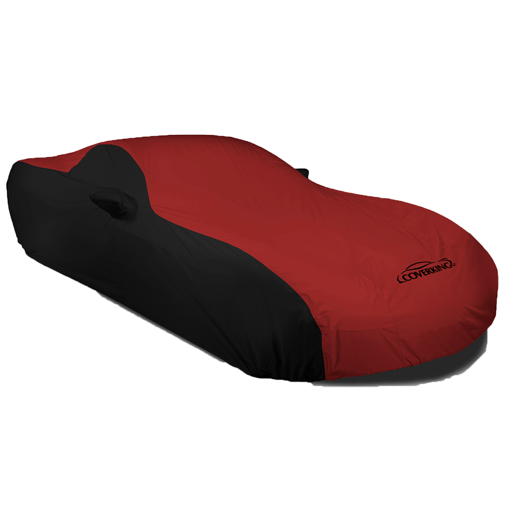C8 Corvette Car Cover Stormproof, Coupe (Red/Black)