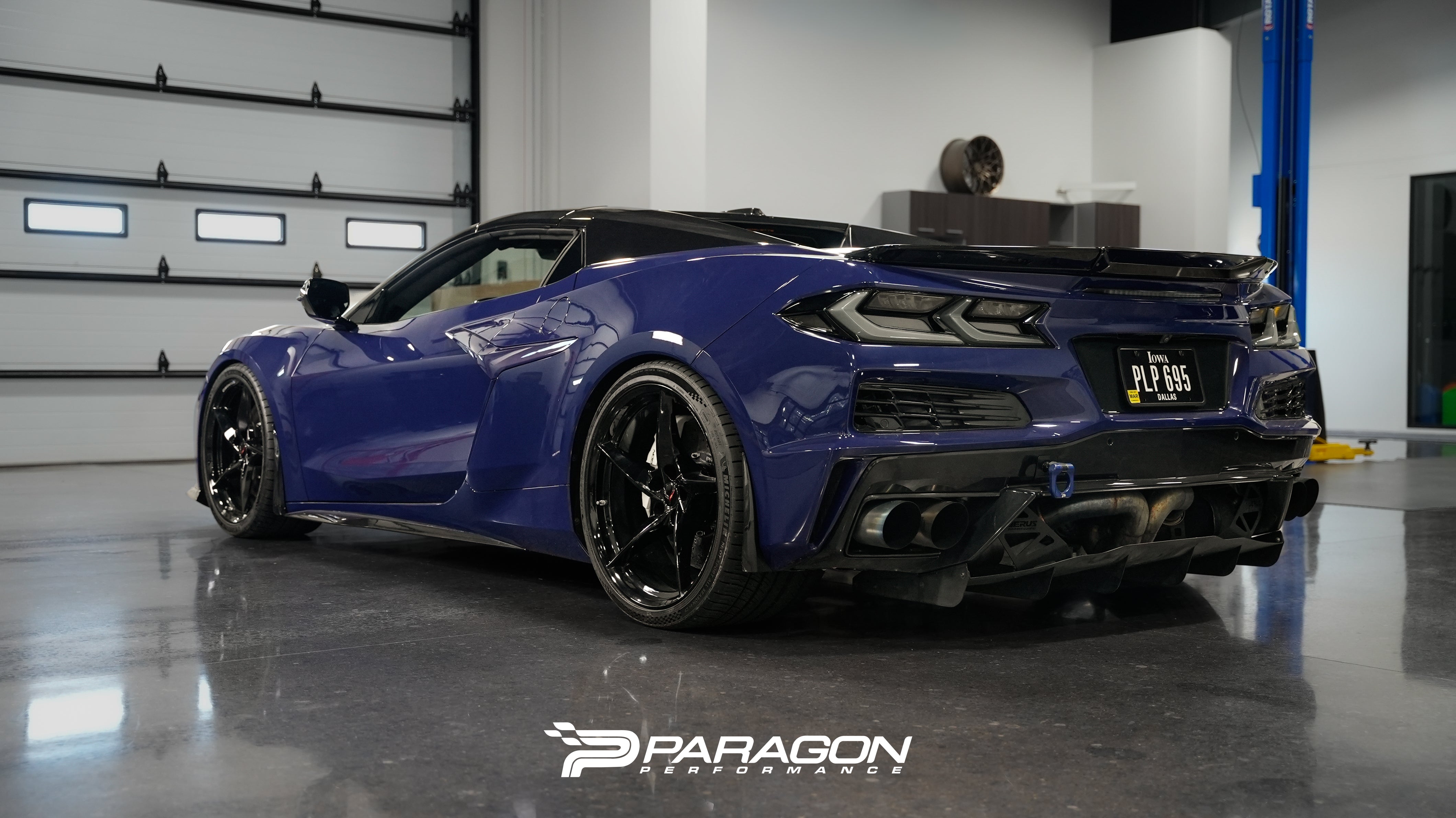 C8 Z06/E-Ray/GS/X 7mm Front + 20mm Rear Spacers & Extended Titanium Lug Nuts