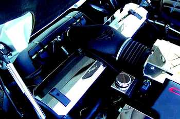 1997-2004 C5 Corvette Upper Radiator Support Cover - Stainless Steel
