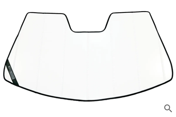 C8 2020-2024 Chevrolet Corvette UVS100 Sunscreen, Covercraft, White