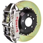 C8 Corvette Z51 Brembo 6 Piston Monobloc 380x32 2-Piece Front Brake Kit, Slotted