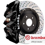 C8 Corvette Z51 Brembo 6 Piston BM6 Monobloc 380x34 2-Piece Front Brake Kit, Dri