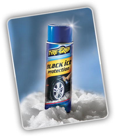 Tyre-Grip Black Ice, Case of 12 Cans, Get A Grip On Slippery, Icy Roads