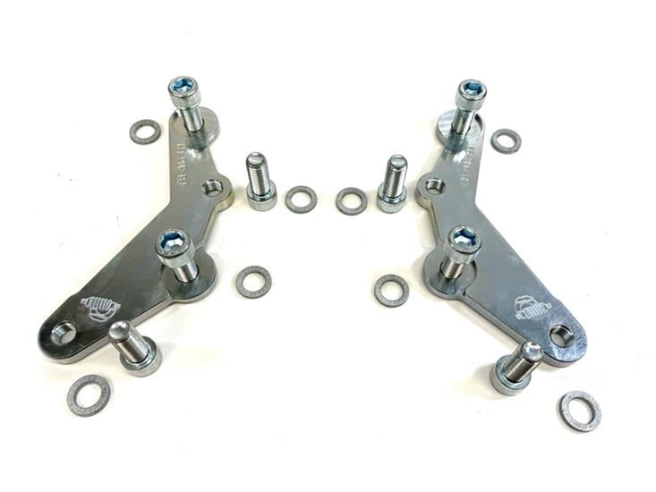 Van Steel Front Caliper Bracket Adapters for 1988-1996 Corvertte - FB-306K