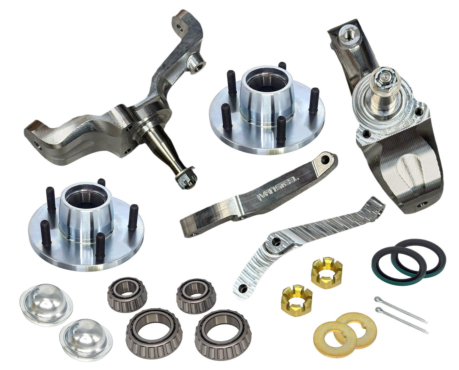 Van Steel Billet Drop Spindle Kits for 1965-1968 CORVETTE - FS-90