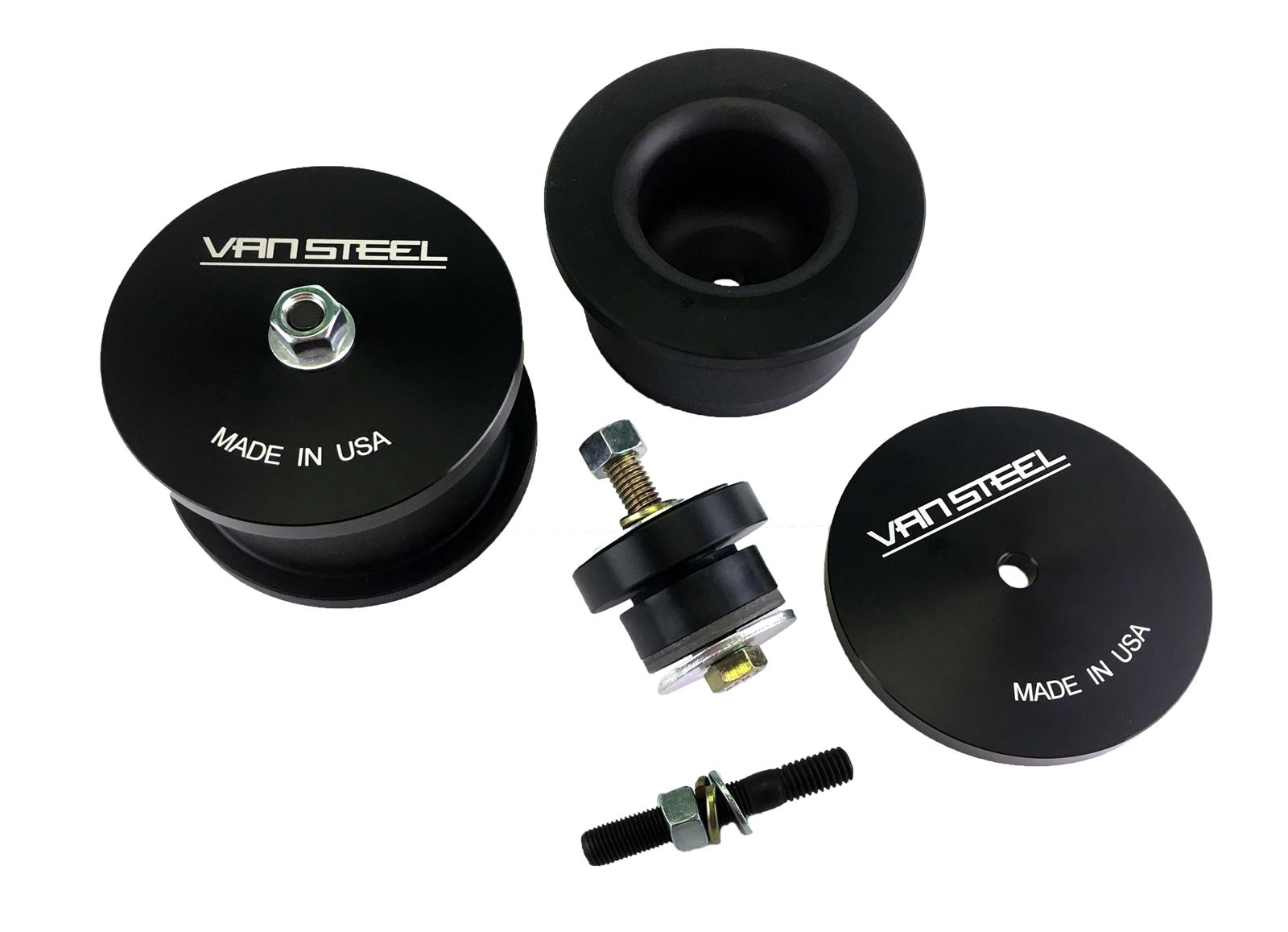 Van Steel Crossmember Bushing and Reinforcements for 1963-1979 Corvertte - SG-54