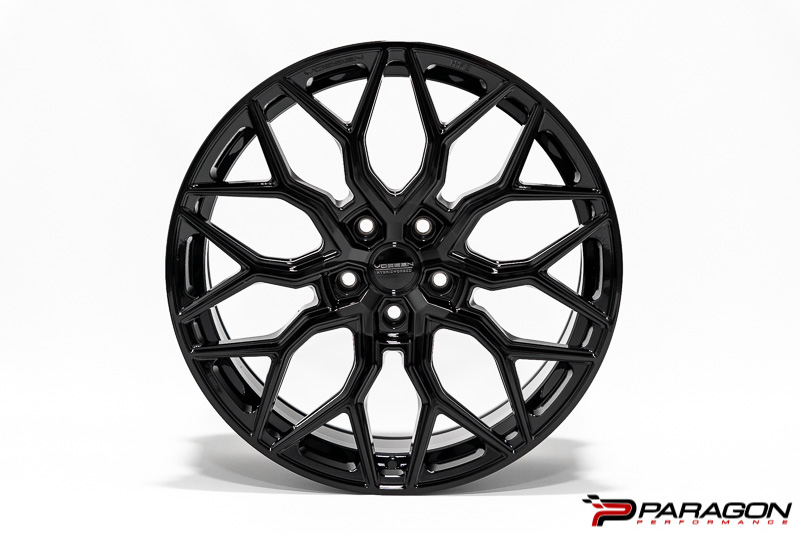 2020-23 Vossen HF2 C8 Corvette- 20x9 ET35, 21x12 ET52 - Gloss Black