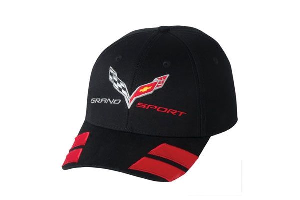 C7 Corvette Black Grand Sport, Embroidered Grand Sport Emblem hat