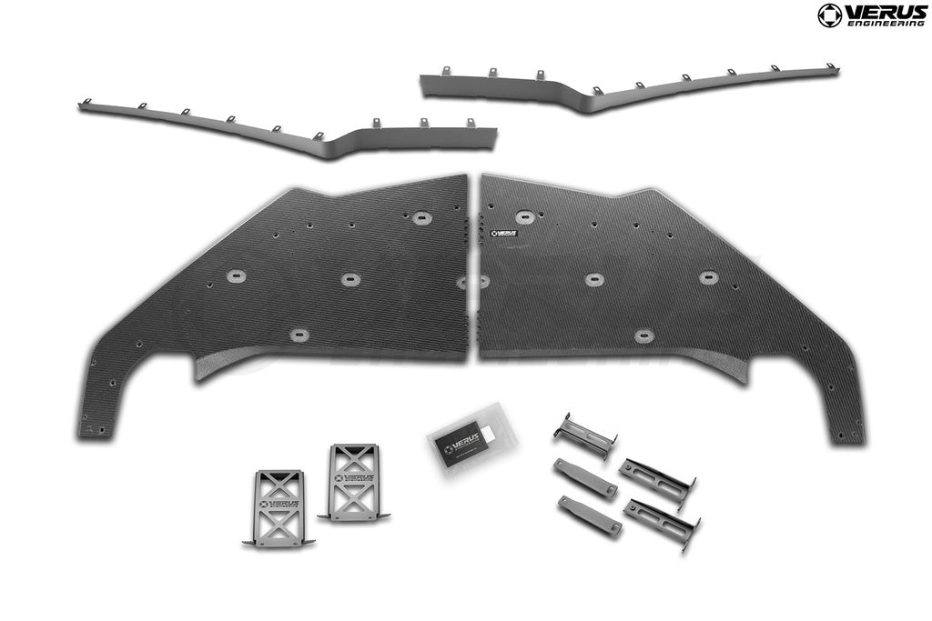 C8 Corvette Stingray Verus Engineering Front Splitter Kit, WF Spec, Corvette (