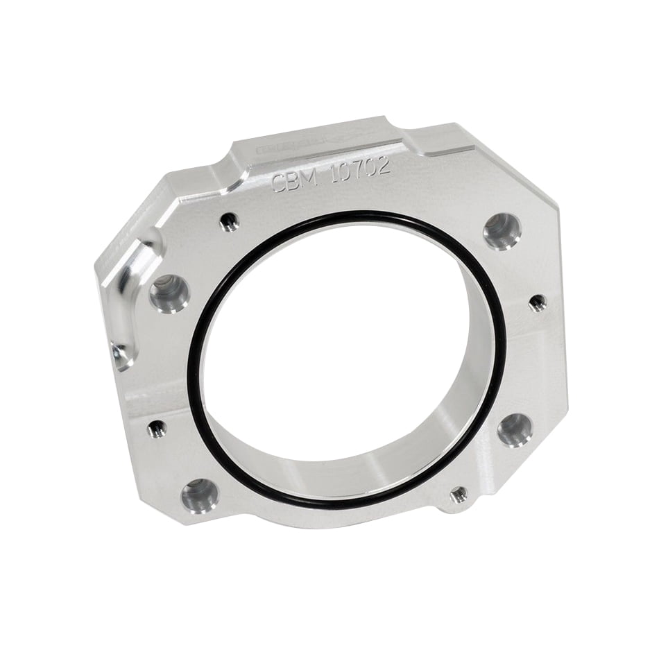 CBM MOTORSPORTS™ 92MM CLOCKWISE ROTATION BILLET LS THROTTLE BODY ADAPTER