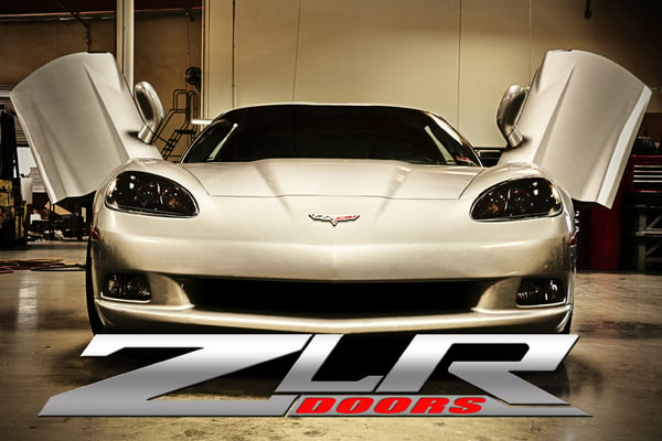 ZLR Doors Chevrolet Corvette C5 Coupe, Convertible 97-04 Lambo Style Doors