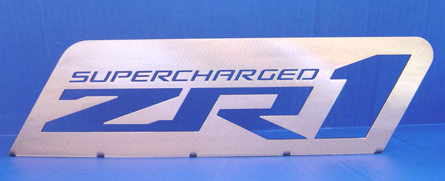 ZR1 Corvette Supercharged Mounted Table / Desktop Emblem