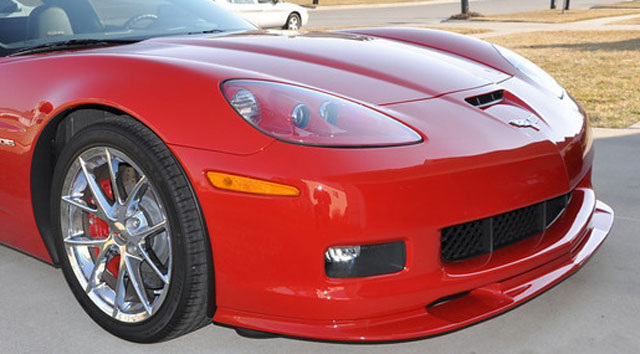 C6 Corvette Front Splitter Fiberglass - Fits Z06 And Zr1