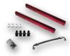 C6 Corvette Custom LS2/LS3 Chrome Coil Covers w/Billet Anodized Fuel Rail Package