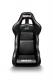 Spacro EVO QRT Black Vinyl Competition Racing Seat, Corvette, Camaro, Mustang Fitment