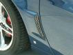 2006-2013 C6 Z06/GS Corvette, Vent Grilles Laser Mesh Rear Side 2pc Z06, Stainless Steel