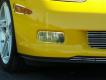 2006-2013 C6 ZR1/Z06/GS Corvette, Driving Light Covers Polished Billet Style Z06, Stainless Steel
