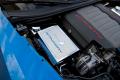 2014-2019 Chevrolet Z06/C7 Corvette, Fuse Box Cover, American Car Craft Blue Stingray Emblem w/Font Carbon Fiber Blue