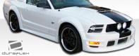 2005-2014 Ford Mustang Duraflex GT500 Wide Body Side Skirts Rocker Panels - 2 Pi