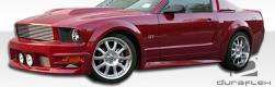 2005-2014 Ford Mustang Duraflex GT500 Wide Body Side Skirts Rocker Panels - 2 Pi