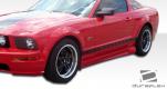 2005-2009 Ford Mustang V6 Duraflex Racer Body Kit - 4 Piece - Includes Racer Fro