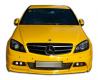 2008-2011 Mercedes C Class W204 Duraflex W-1 Body Kit - 6 Piece - Includes W-1 F