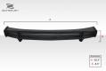 Universal Duraflex Saleen Wing Trunk Lid Spoiler - 1 Piece