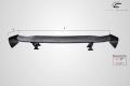 Universal Carbon Creations GT Concept 2 Wing Trunk Lid Spoiler - 3 Piece