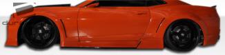 2010-2015 Chevrolet Camaro Duraflex Circuit Wide Body Side Skirts Rocker Panels 