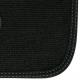 2014 C7 Corvette GM Floor Mats Black w/Stingray Logo and Red Border Stitching