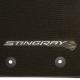 2014 C7 Corvette GM Floor Mats Brownstone w/Stingray Logo
