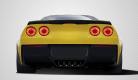 C6 Corvette Carbon Creations Z Edition Wing, Carbon Fiber Stingray Z Rear Wing Spoiler - 2 Piece