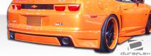 2010-2013 Chevrolet Camaro V6 Duraflex Racer Rear Lip Under Spoiler Air Dam - 1 