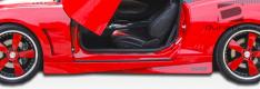 2010-2015 Chevrolet Camaro Duraflex Racer Side Skirts Rocker Panels - 2 Piece