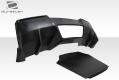 2014-2019 Chevrolet Corvette C7 Duraflex GT Concept Rear Diffuser - 2 Piece