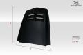 Universal Duraflex ZL1 Look Hood Cowl Scoop Vent - 1 Piece
