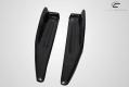 Universal Carbon Creations Front / Rear Type 2 Winglet Splitters - 2 Piece (s)