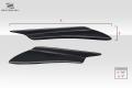 Universal Duraflex Vortex Canards - 4 Piece (S)
